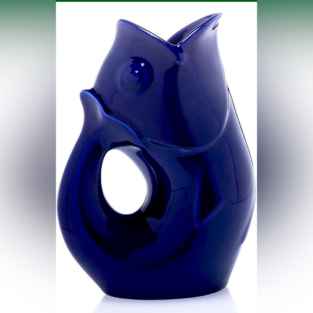 Cobalt Gurgle Pot